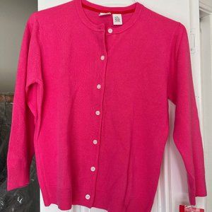 Isaac Mizrahi Brand NWT Hot Pink Cardigan Size Medium